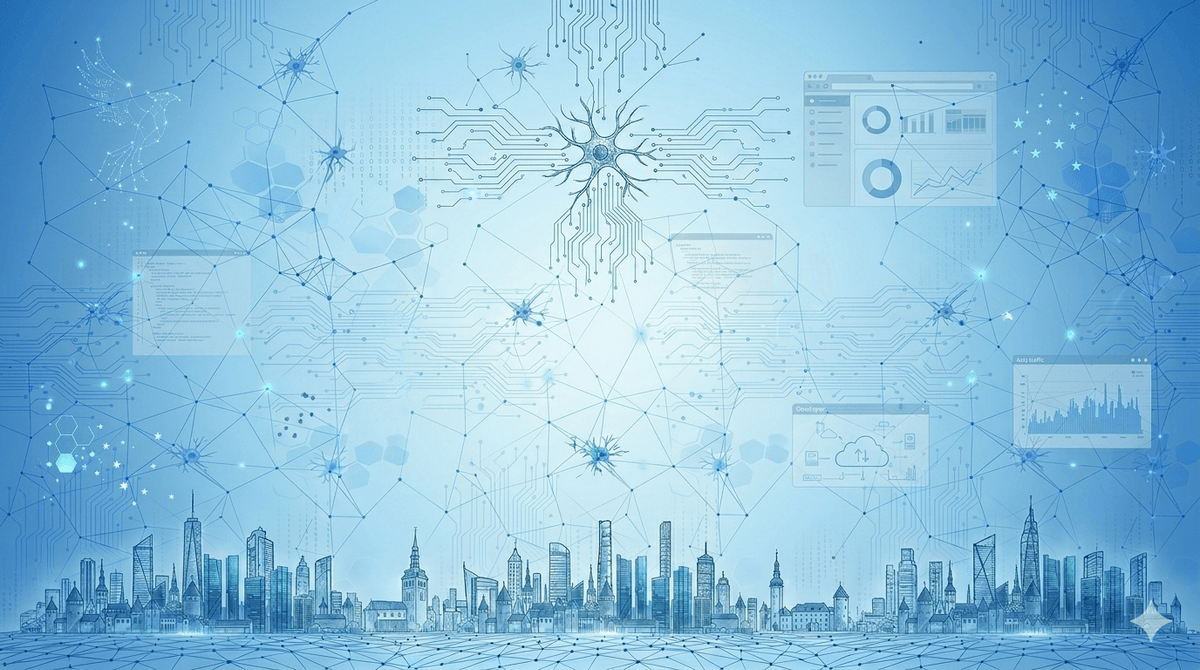 Nutikad digilahendused — AI-linna võrk ja andmete visualiseerimine